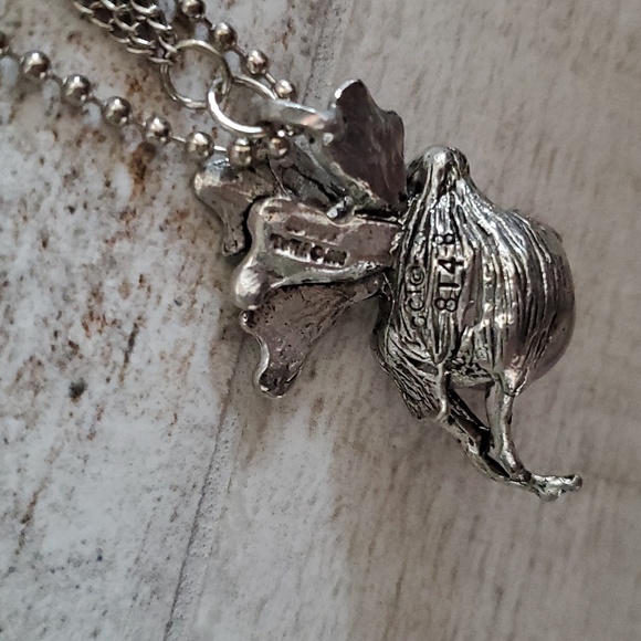 Silver Fairy Purple Marble Keychain Car Bag Charm - Picture 7 of 7